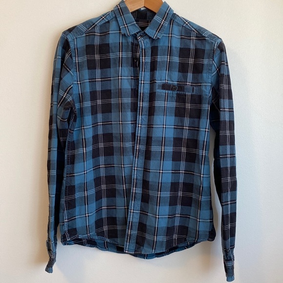 Standard Cloth Other - Men’s Gently Used Medium Standard Cloth Plaid Button Down Shirt